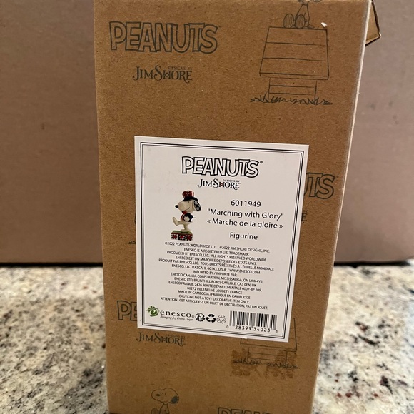3 Jim Shore Peanuts Figures -box/foam/tag included - Picture 6 of 16